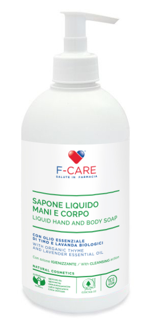 F CARE SAPONE LIQUIDO BIO IGIENIZZANTE 500 ML - goldeneffe.it