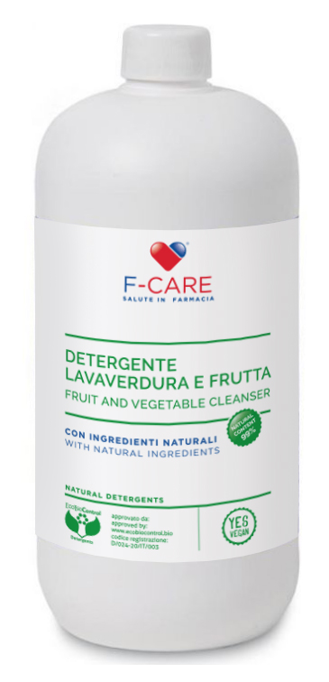 F CARE DETERGENTE VERDURA FRUTTA BIO 1000 ML - goldeneffe.it
