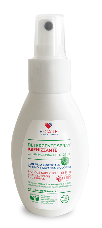 F CARE SPRAY IGIENIZZANTE BIO 75 ML - goldeneffe.it