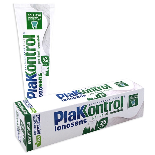 PLAKKONTROL IONOSENS DENTIFRICIO 75 ML - goldeneffe.it