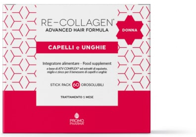 RE-COLLAGEN DONNA CAPELLI UNGHIE 60 STICK - goldeneffe.it