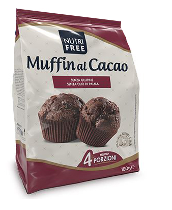 NUTRIFREE MUFFIN AL CACAO 4 X 45 G - goldeneffe.it