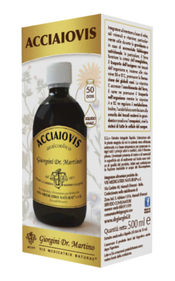 ACCIAIOVIS LIQUIDO ANALCOOLICO 500 ML - goldeneffe.it