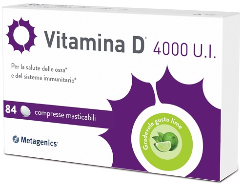 VITAMINA D 4000UI 84 COMPRESSE - goldeneffe.it