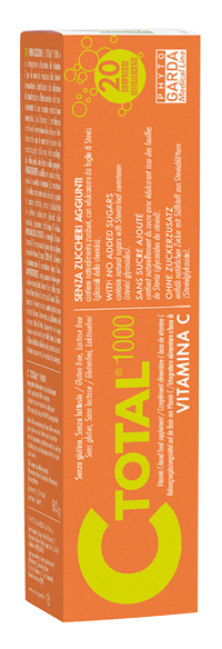 C TOTAL 1000 VITAMINA C 20 COMPRESSE EFFERVESCENTI - goldeneffe.it