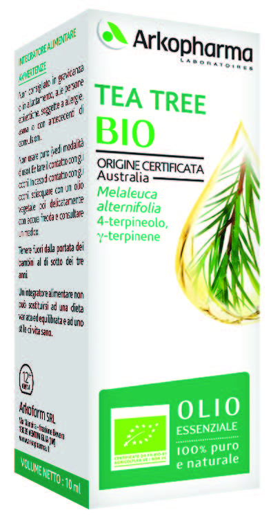 ARKOESSENTIEL TEA TREE BIO 10 ML - goldeneffe.it