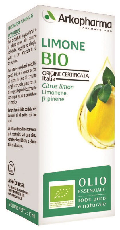 ARKOESSENTIEL LIMONE BIO 10 ML - goldeneffe.it