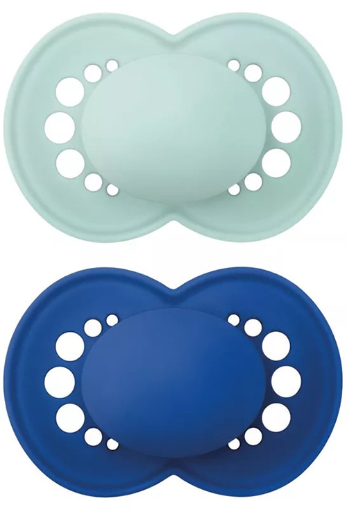 MAM ORIGINAL 6+ SILICONE MASCHIO 2 PEZZI - goldeneffe.it