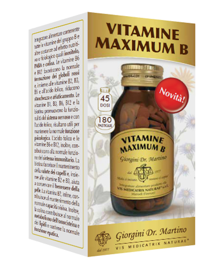 VITAMINE MAXIMUM B 180 PASTIGLIE - goldeneffe.it