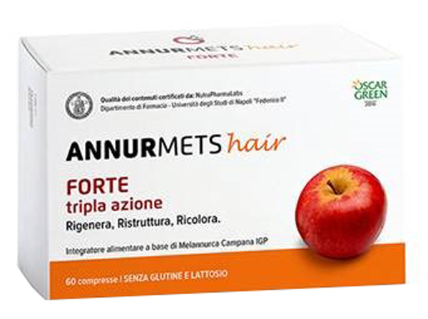 ANNURMETS HAIR FORTE TRIPLA AZIONE 60 COMPRESSE - goldeneffe.it