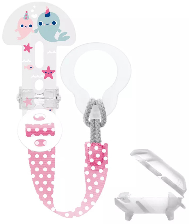 MAM CLIP IT&COVER PORTASUCCHIETTO 0+ FEMMINA - goldeneffe.it