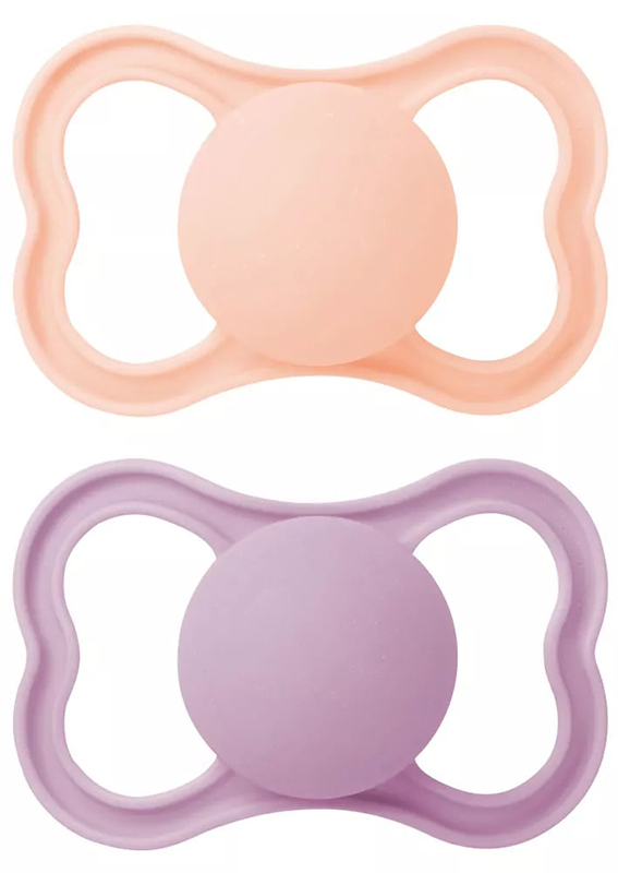 MAM AIR SUCCHIETTO 16+ MESI SILICONE FEMMINA 2 PEZZI - goldeneffe.it