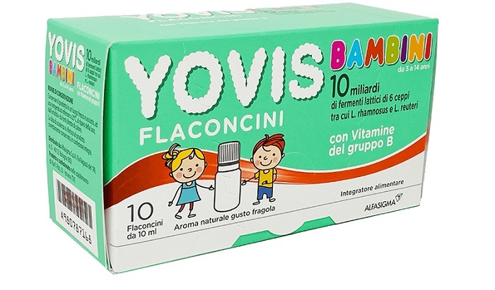 YOVIS BAMBINI FRAGOLA 10 FLACONCINI DA 10 ML - goldeneffe.it