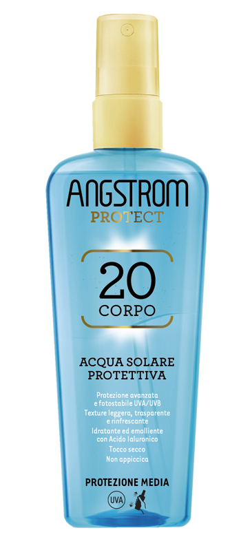 ANGSTROM ACQUA SOLARE PROTETTIVA SPF 20 140 ML - goldeneffe.it