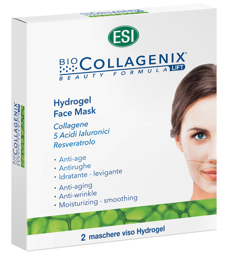 ESI BIOCOLLAGENIX HYDROGEL FACE MASK 2 PEZZI - goldeneffe.it