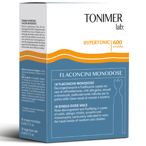 TONIMER LAB HYPERTONIC 18 FLACONCINI DA 5 ML MONODOSE SPECIAL PRICE - goldeneffe.it