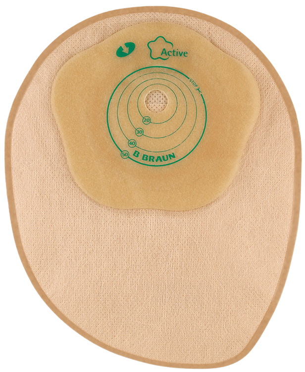 SACCA COLOSTOMIA FLEXIMA ACTIVE MIDI BEIGE FINESTRA ISPEZIONABILE RITAGLIABILE 15-50MM 30 PEZZI - goldeneffe.it