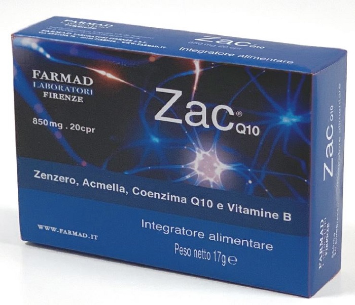 ZAC Q10 20 COMPRESSE - goldeneffe.it