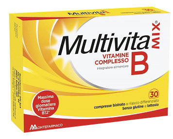 MULTIVITAMIX VIT COMPLESSO B 30 COMPRESSE BISTRATO - goldeneffe.it
