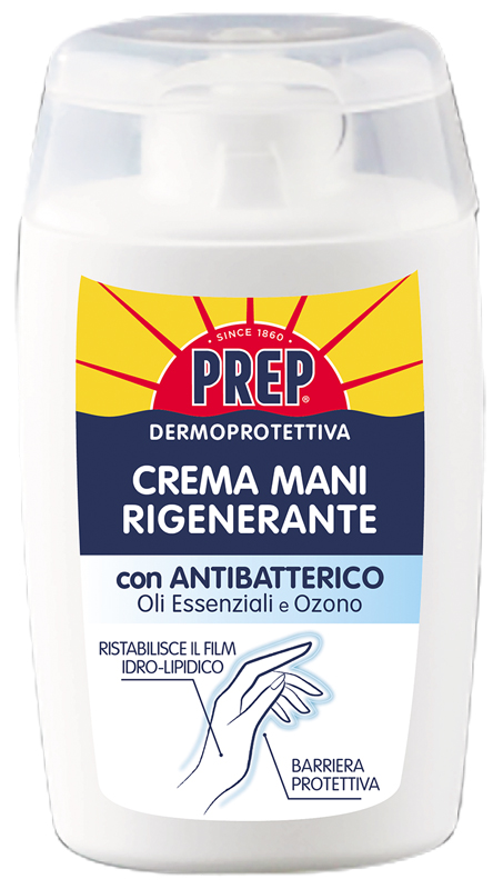 PREP CREMA MANI RIGENERANTE CON ANTIBATTERICO 100 ML - goldeneffe.it