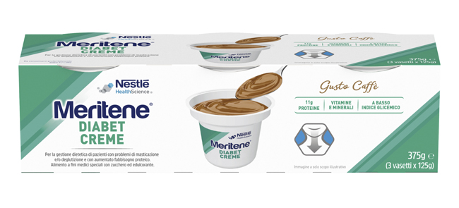 MERITENE DIABET CREME CAFFE' 3 X 125 G - goldeneffe.it