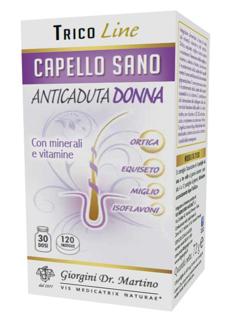 CAPELLO SANO ANTICADUTA DONNA 120 PASTIGLIE - goldeneffe.it