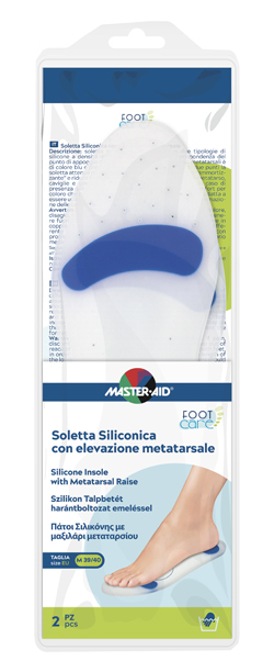 SOLETTA SILICONICA MASTER-AID FOOTCARE MEDIUM 39-40 METATARSO I5 - goldeneffe.it