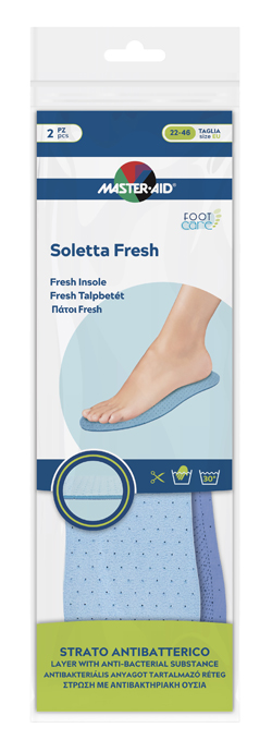 MASTER-AID FOOTCARE SOLETTA FRESH RITAGLIABILE 2 PEZZI I2 - goldeneffe.it