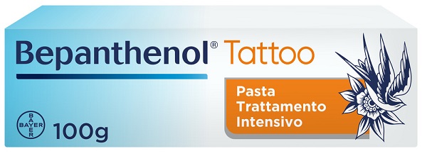 BEPANTHENOL TATTOO PASTA TRATTAMENTO INTENSIVO 100 G - goldeneffe.it