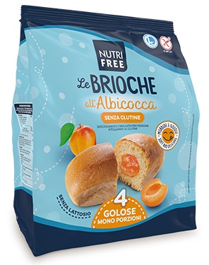 NUTRIFREE LE BRIOCHE ALBICOCCA 200 G - goldeneffe.it