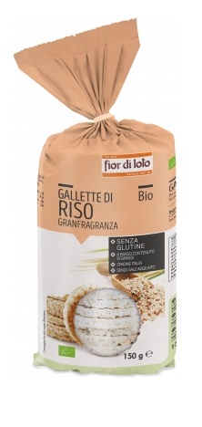 FIOR DI LOTO GALLETTE RISO GRANFRAGRANZA 150 G - goldeneffe.it