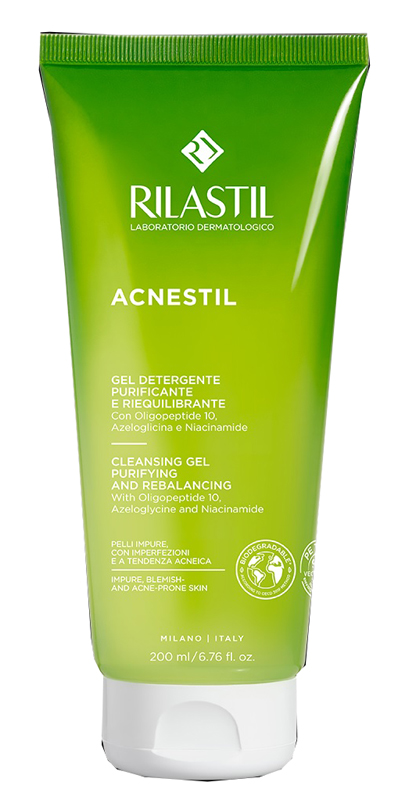 RILASTIL ACNESTIL GEL DETERGENTE 200 ML - goldeneffe.it