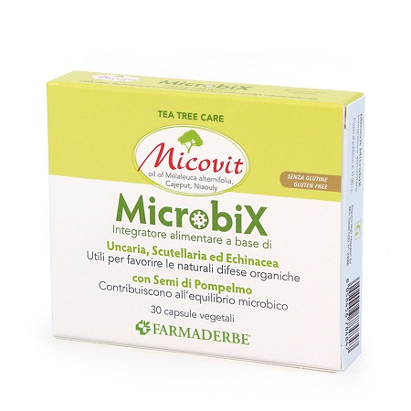 MICOVIT MICROBIX 30 CAPSULE - goldeneffe.it
