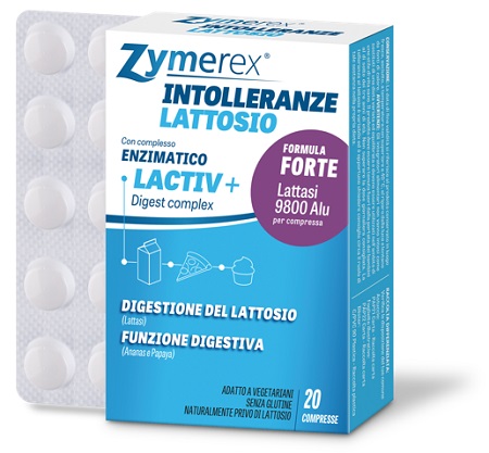 ZYMEREX INTOLLERANZE LATTOSIO 20 COMPRESSE RIVESTITE - goldeneffe.it
