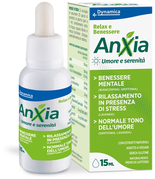 DYNAMICA ANXIA UMORE E SERENITA' GOCCE 15 ML - goldeneffe.it
