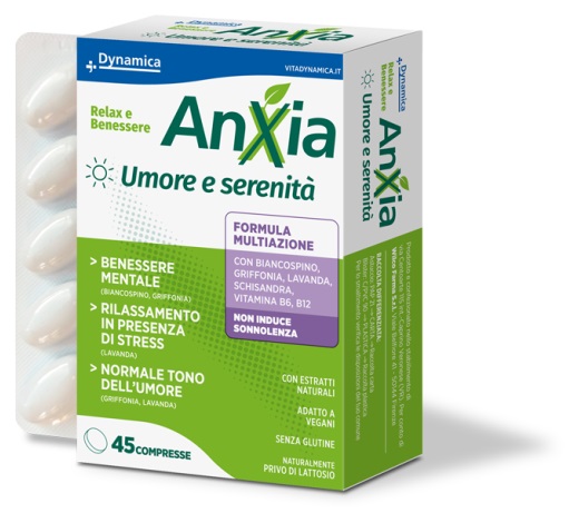 DYNAMICA ANXIA UMORE E SERENITA' 45 COMPRESSE - goldeneffe.it