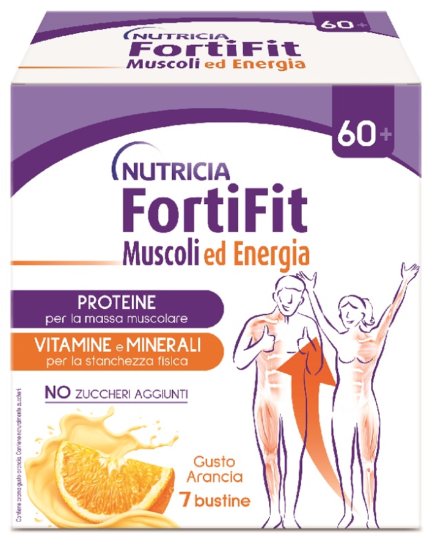 FORTIFIT MUSCOLI&ENERGIA ARANCIA 7 BUSTINE - goldeneffe.it