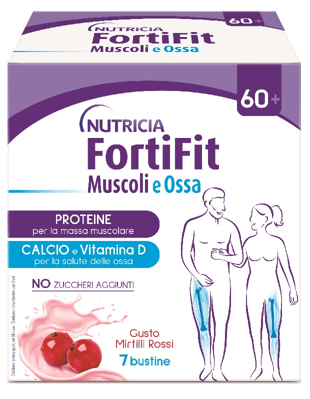 FORTIFIT MUSCOLI&OSSA MIRTILLO ROSSO 7 BUSTINE - goldeneffe.it