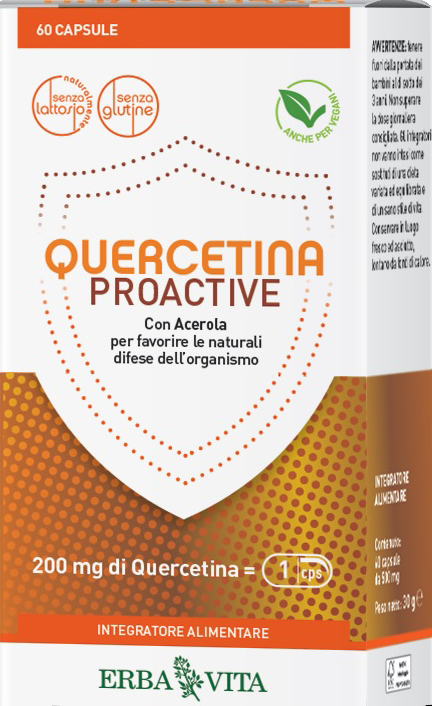 QUERCETINA PROACTIVE 60 CAPSULE - goldeneffe.it