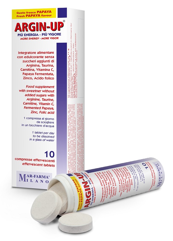 ARGIN UP 10 COMPRESSE EFFERVESCENTI - goldeneffe.it