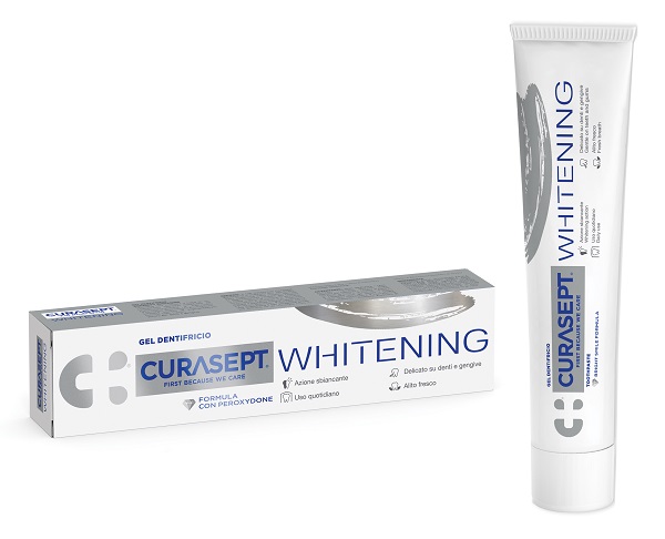 CURASEPT WHITENING DENTIFRICIO 75 ML - goldeneffe.it