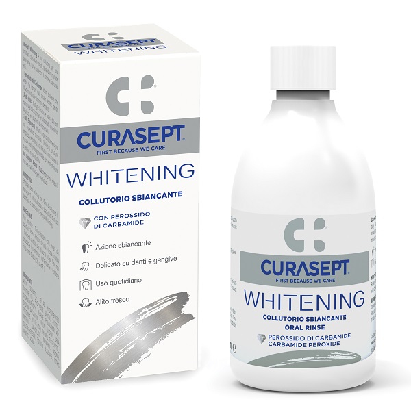 CURASEPT WHITENING COLLUTORIO 300 ML - goldeneffe.it