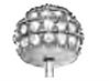 ORECCHINI IMPERIAL CRYSTAL BALL 8 MM - goldeneffe.it