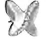 ORECCHINI PAPILLON CRYSTALS 8 MM - goldeneffe.it