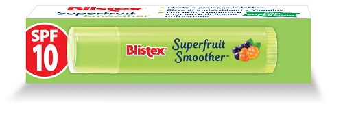BLISTEX SUPERFRUIT SMOOTHER SPF10 STICK LABBRA - goldeneffe.it