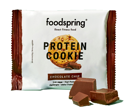 PROTEIN COOKIE GOCCE DI CIOCCOLATO 50 G - goldeneffe.it