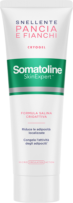 SOMATOLINE SKIN EXPERT SNELLENTE PANCIA FIANCHI CRYOGEL 250 ML - goldeneffe.it