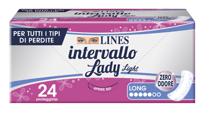 LINES INTERVALLO LADY LIGHT LONG 24 PEZZI - goldeneffe.it