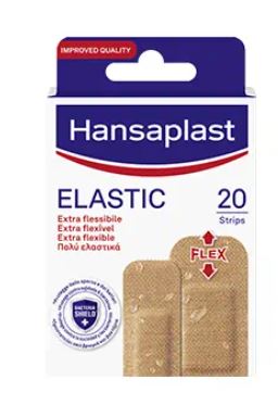 HANSAPLAST ELASTIC/FABRIC 20 STRIPS ASSORTITI - goldeneffe.it
