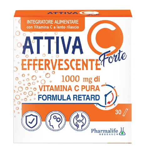 ATTIVA C FORTE EFFERVESCENTE 30 STICK - goldeneffe.it